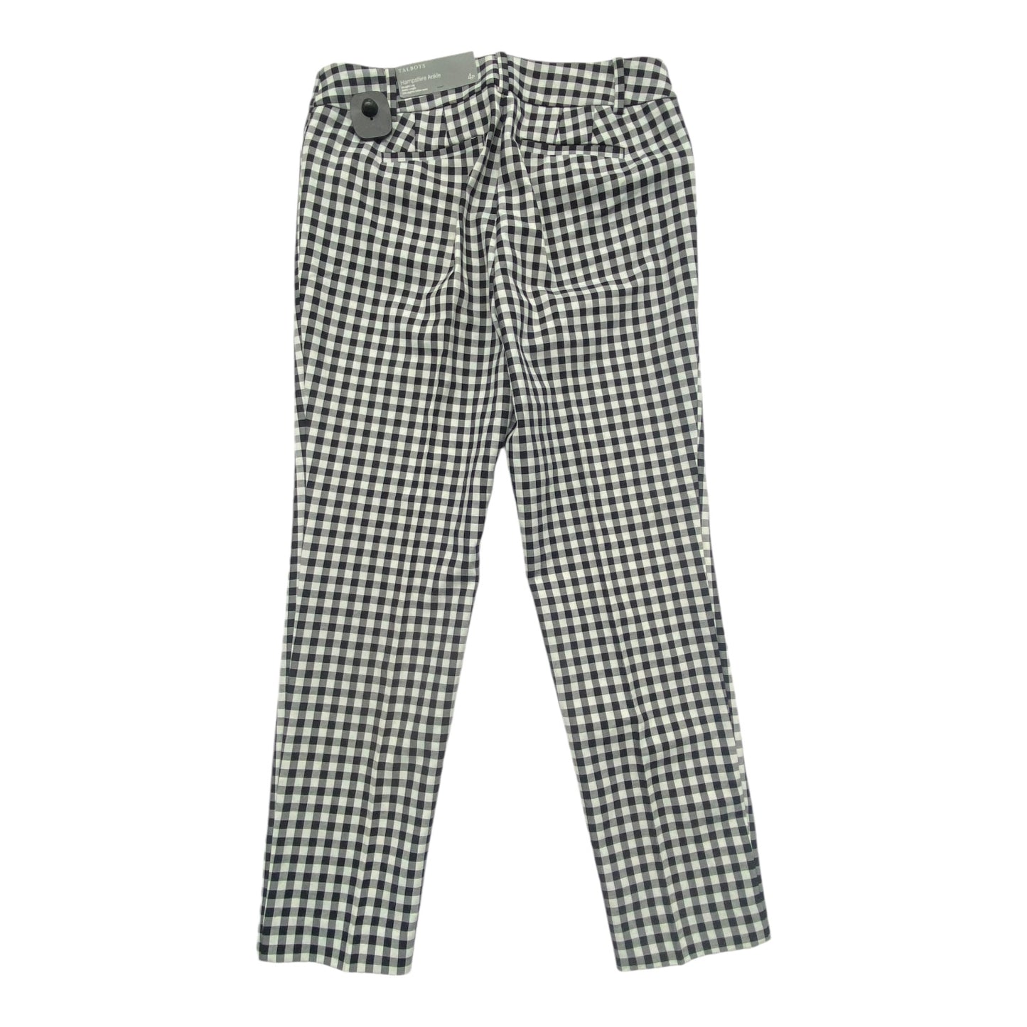 Pants Dress By Talbots In Checkered Pattern, Size: 4p