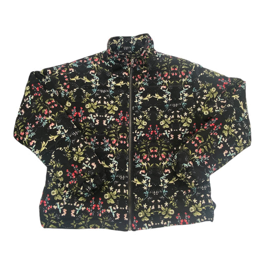 Jacket Puffer & Quilted By Paper Crane In Floral Print, Size: M