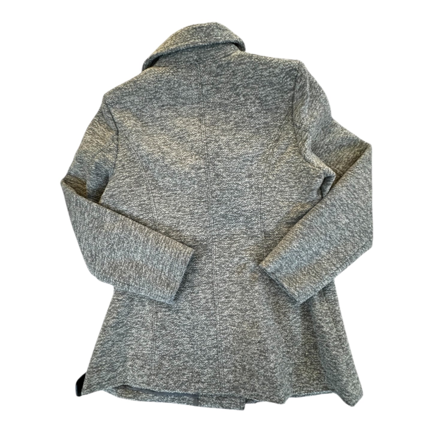 Coat Peacoat By Inc In Grey, Size: Xl