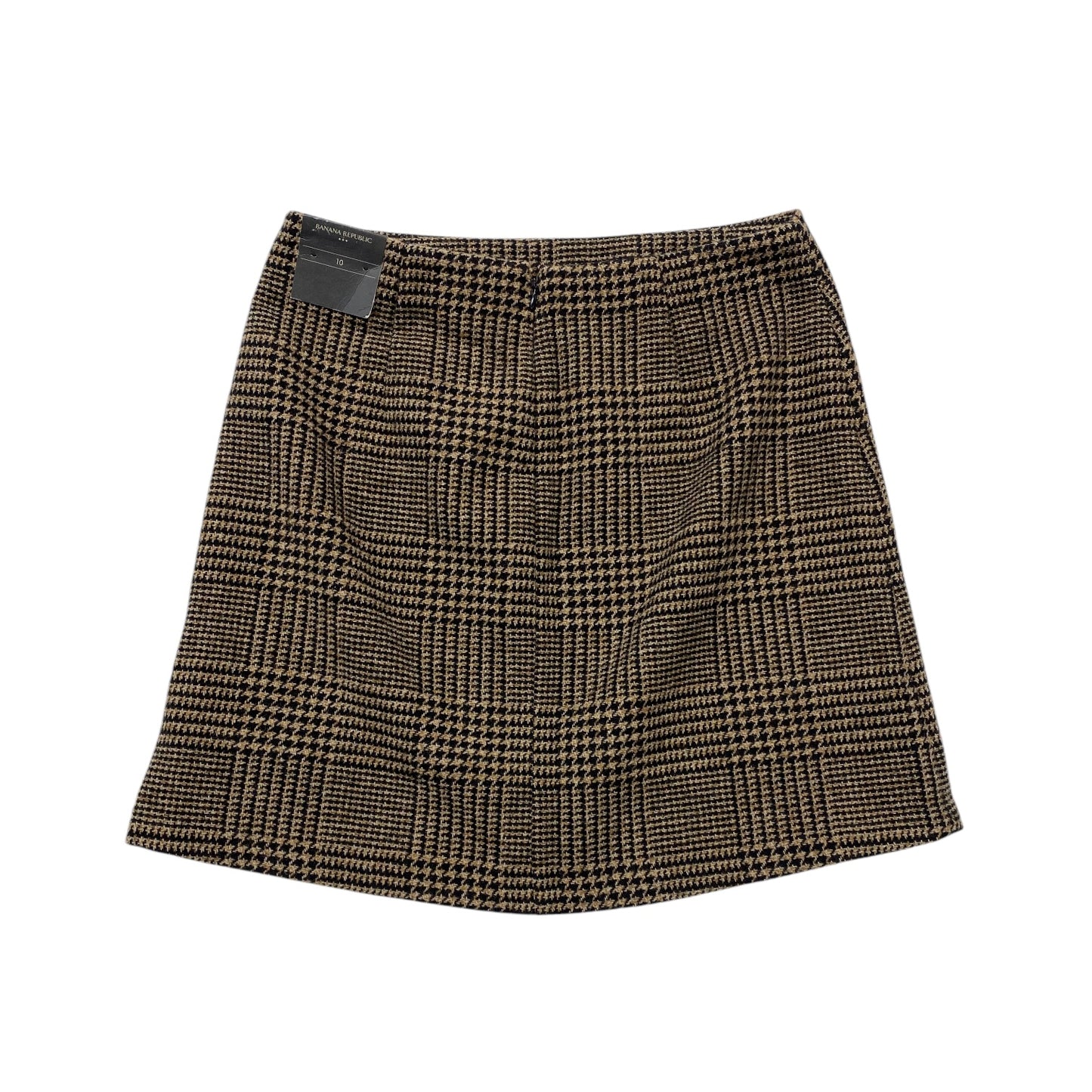 Skirt Mini & Short By Banana Republic In Black & Brown, Size: 10