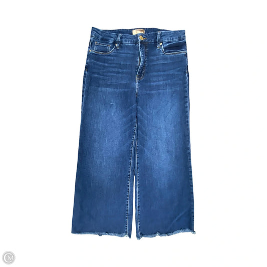Jeans Wide Leg By Kut In Blue Denim, Size: 10
