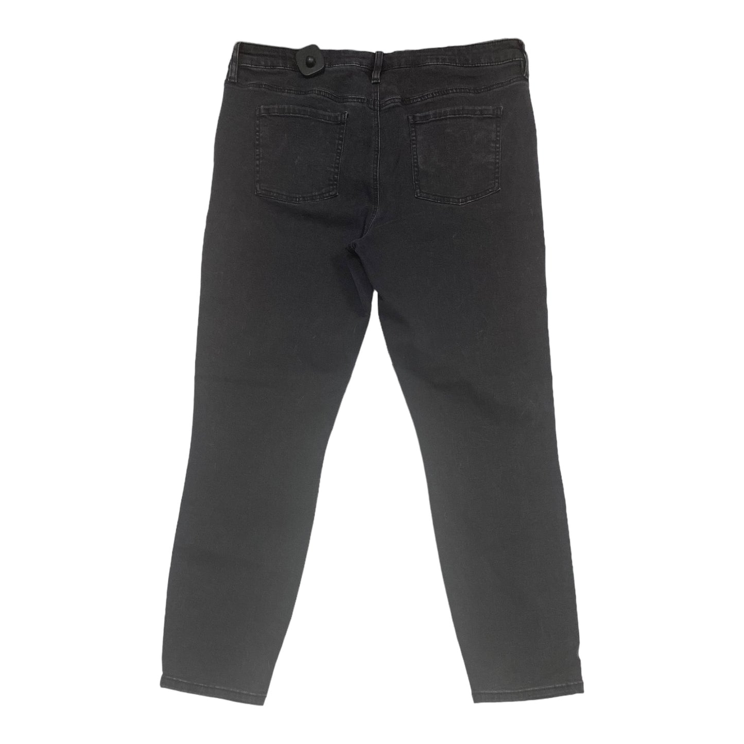 Jeans Skinny By Buffalo David Bitton In Black Denim, Size: 14