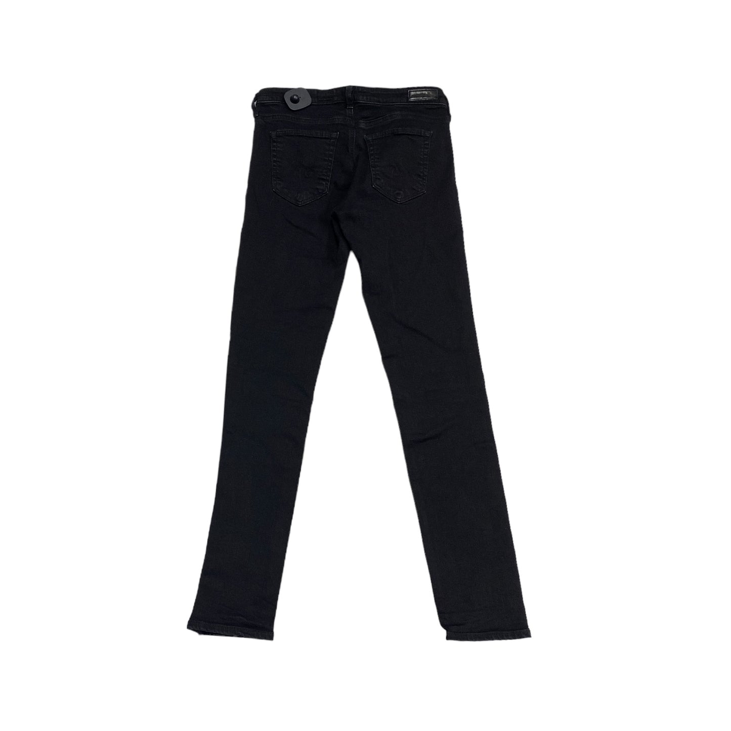 Jeans Skinny By Adriano Goldschmied In Black Denim, Size: 0