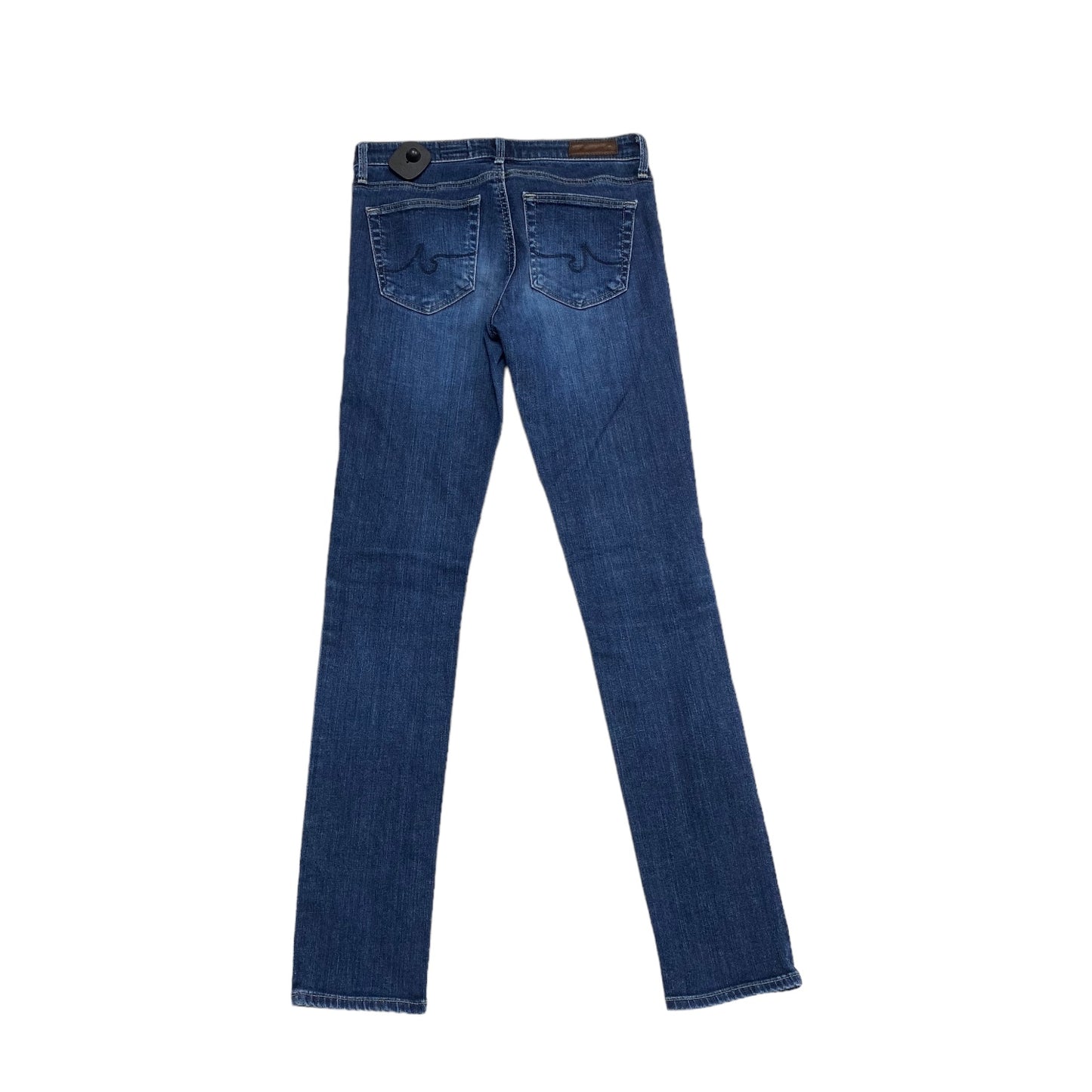 Jeans Skinny By Adriano Goldschmied In Blue Denim, Size: 0