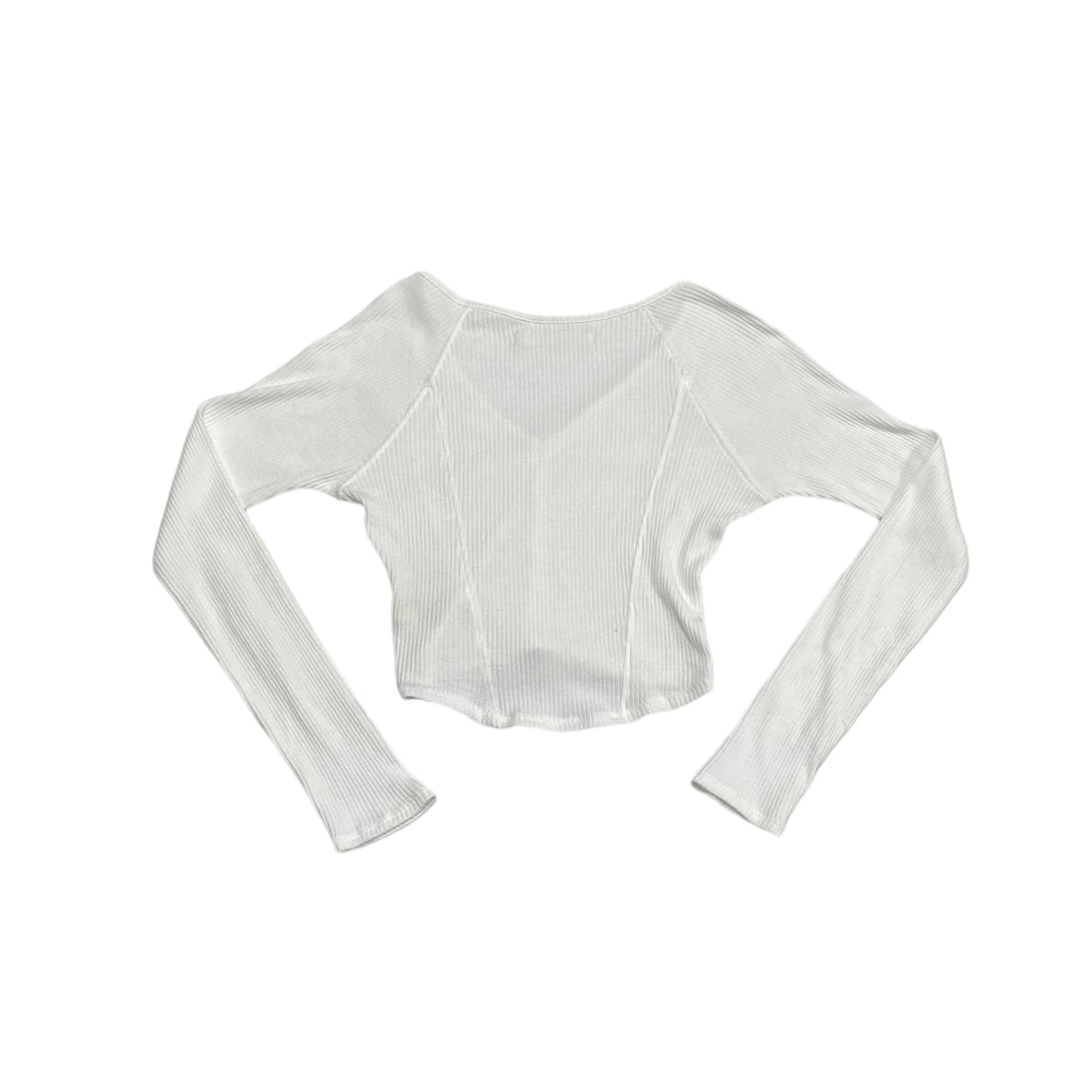 Top Long Sleeve By We The Free In White, Size: L