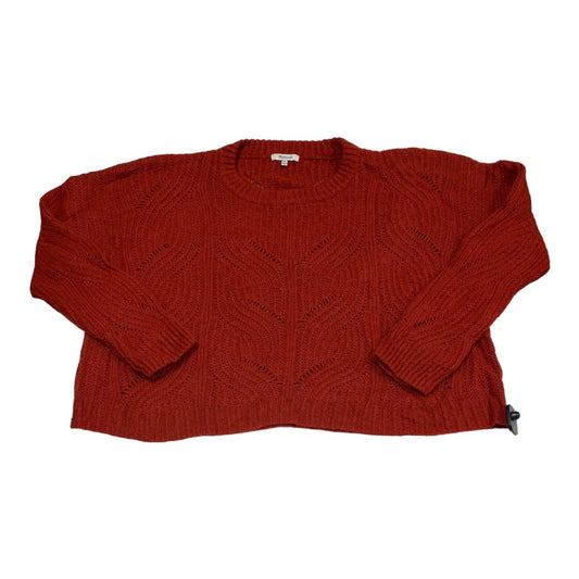 Sweater By Madewell In Red, Size: Xxl