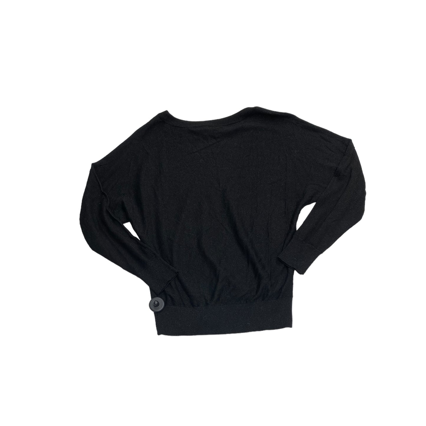 Top Long Sleeve By Inc In Black, Size: S