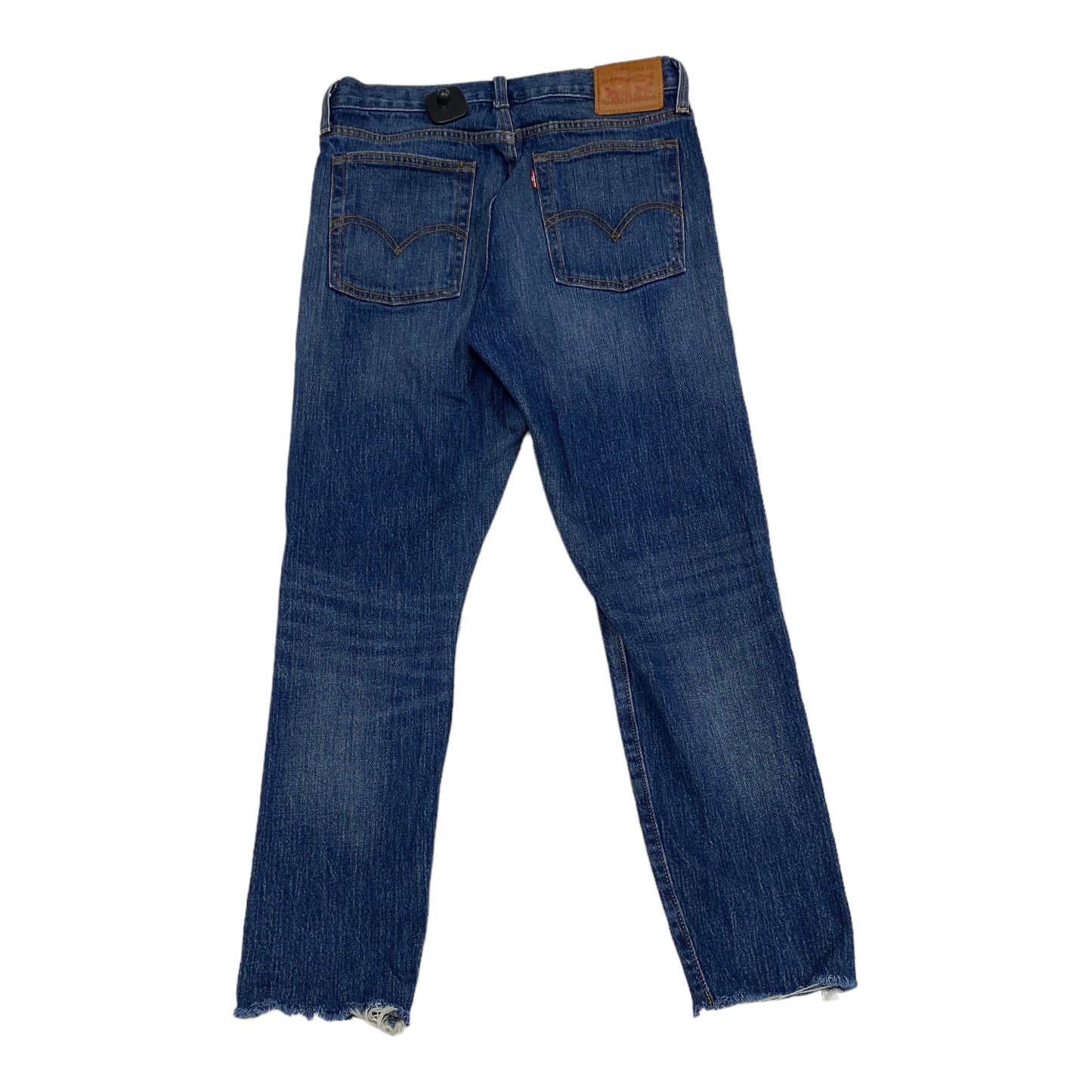 Jeans Skinny By Levis In Blue Denim, Size: 10