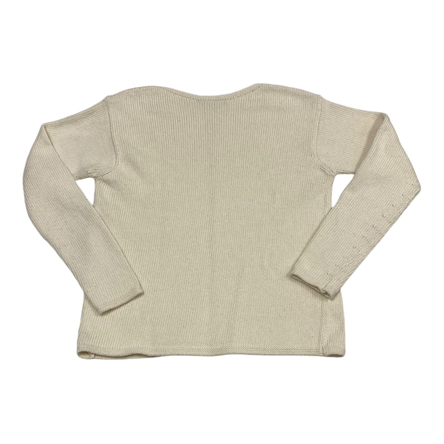 Sweater By Charlie B In Cream, Size: Petite   S