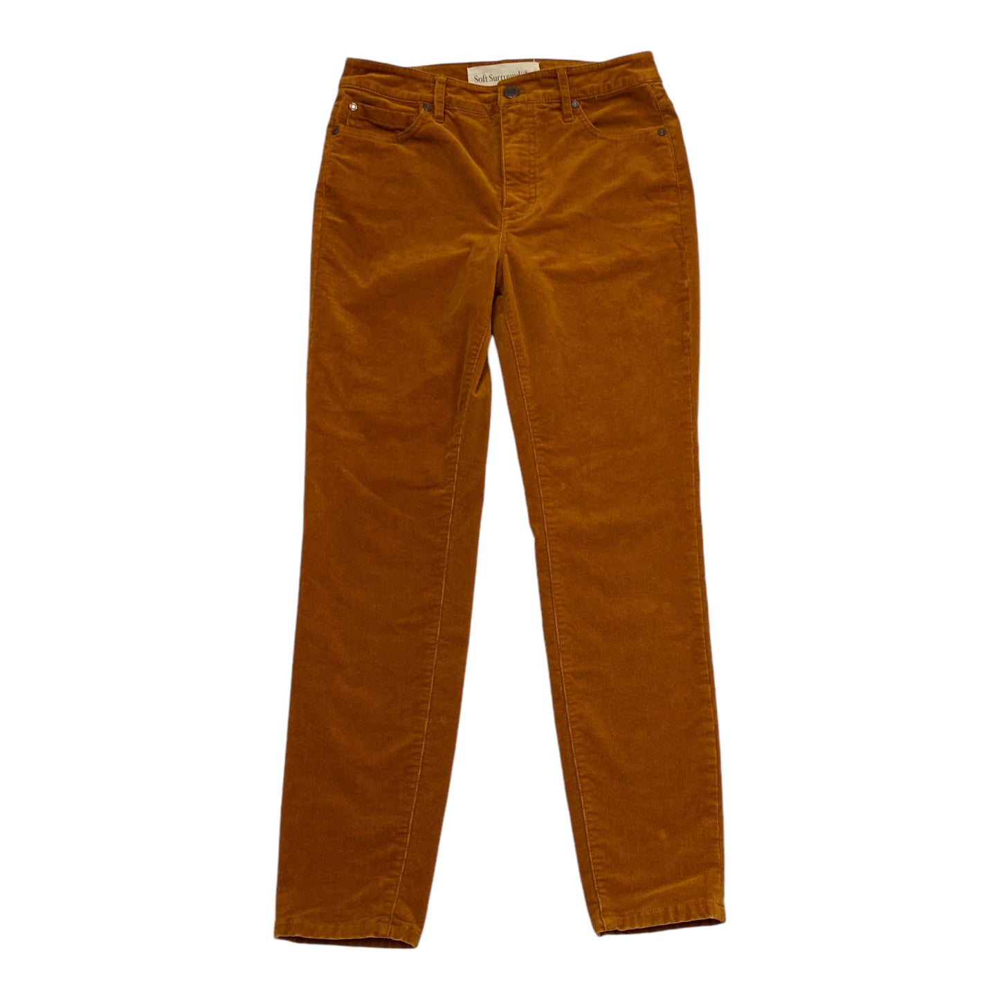 Pants Corduroy By Soft Surroundings In Copper, Size: 4