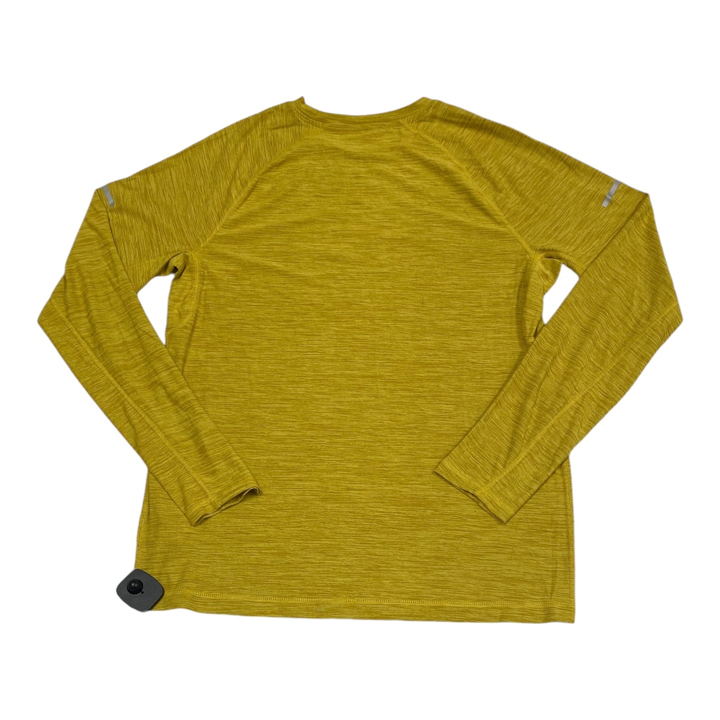 Athletic Top Long Sleeve Crewneck By Old Navy In Yellow, Size: S