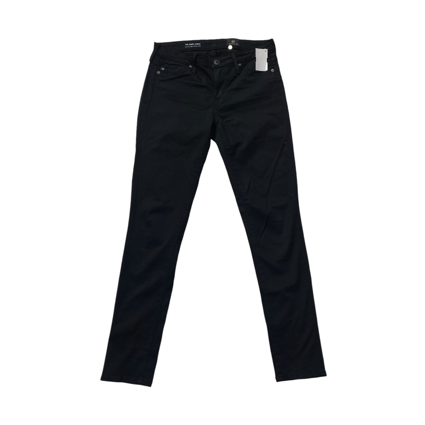 Jeans Skinny By Adriano Goldschmied In Black Denim, Size: 0