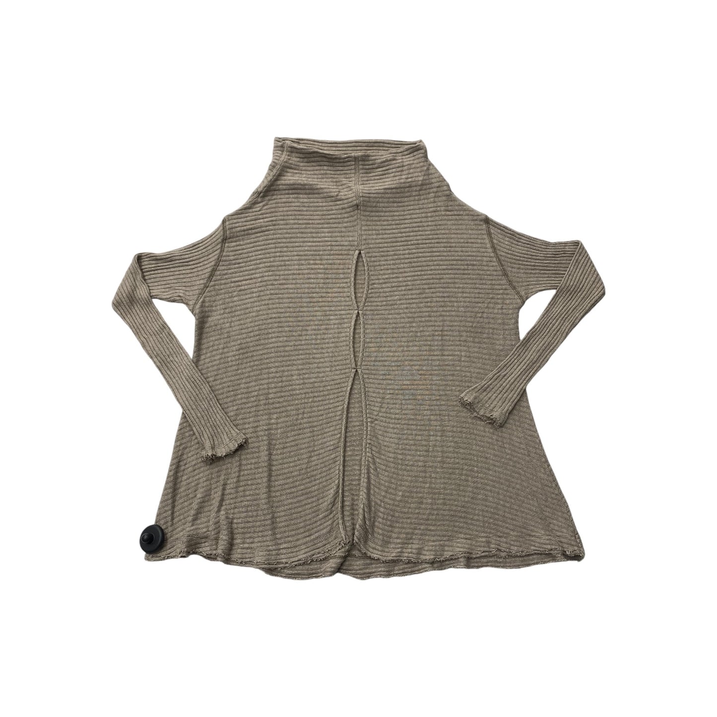 Top Long Sleeve By We The Free In Taupe, Size: Xs