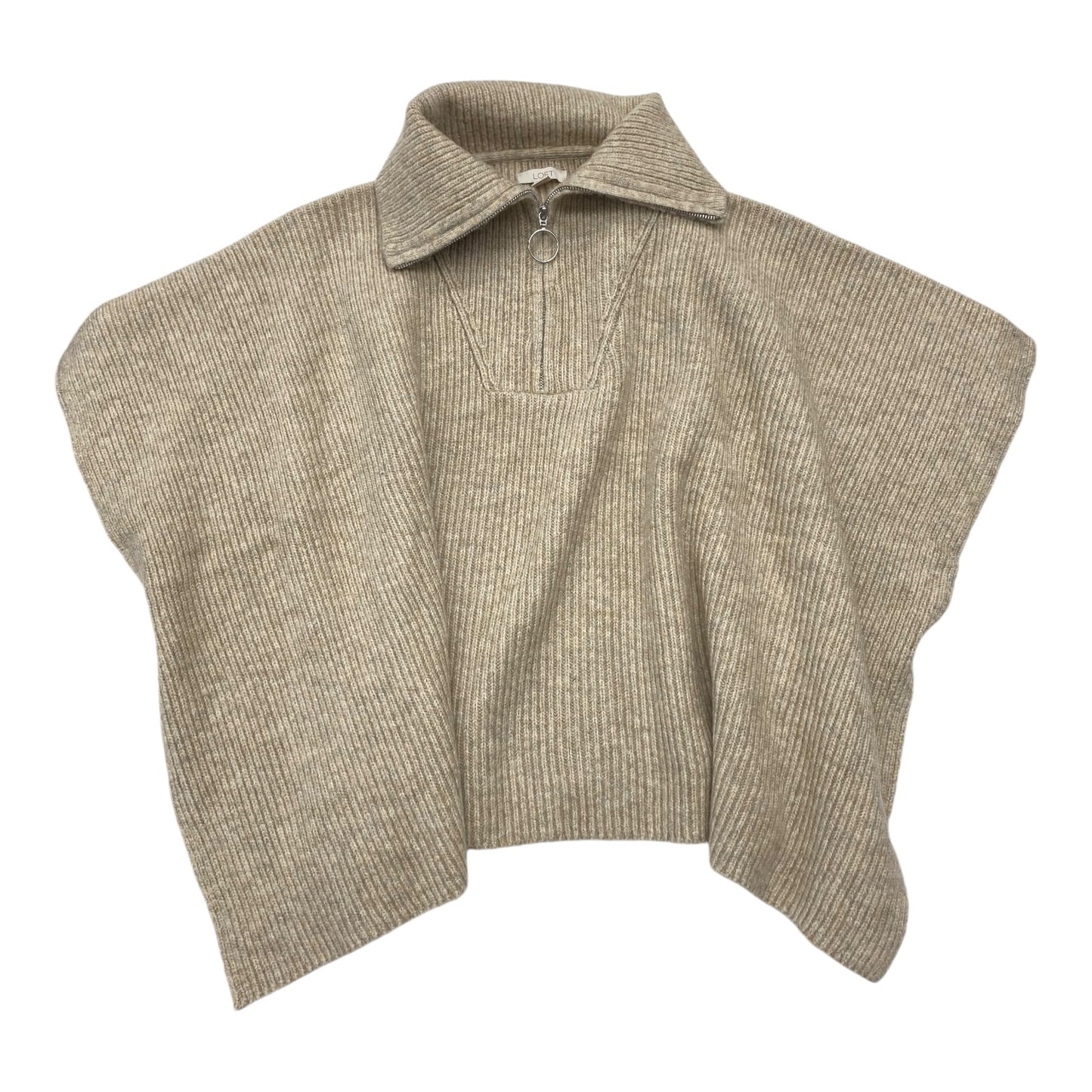 Sweater By Loft In Tan, Size: Xs