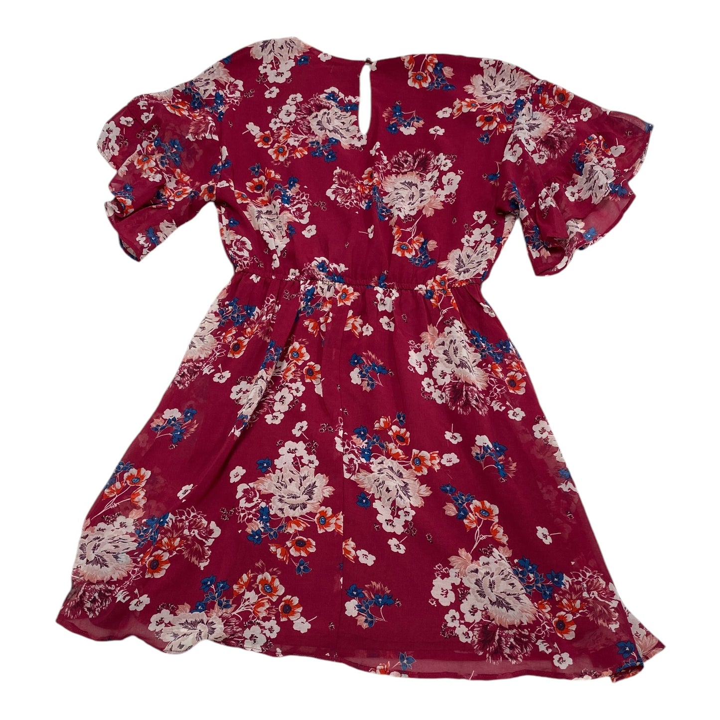 Dress Casual Midi By Lily Rose In Floral Print, Size: L