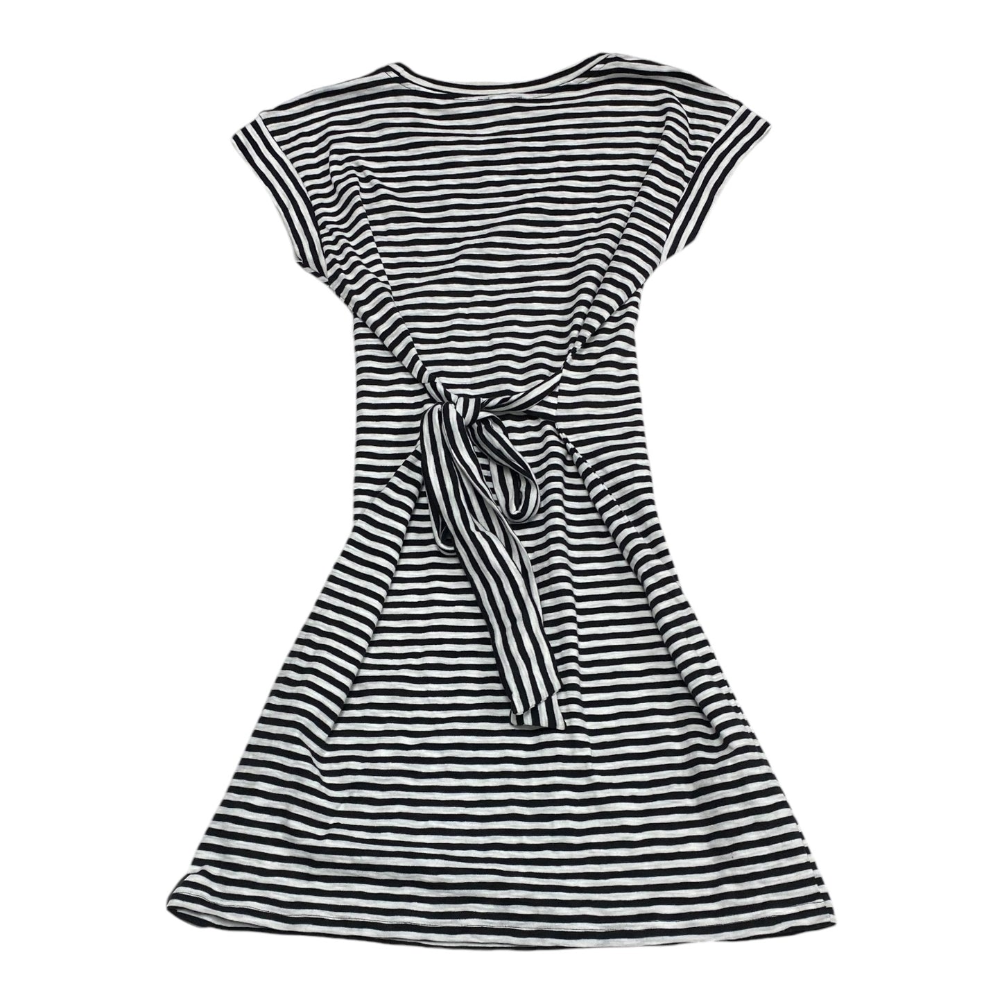 Dress Casual Midi By J. Crew In Striped Pattern, Size: M