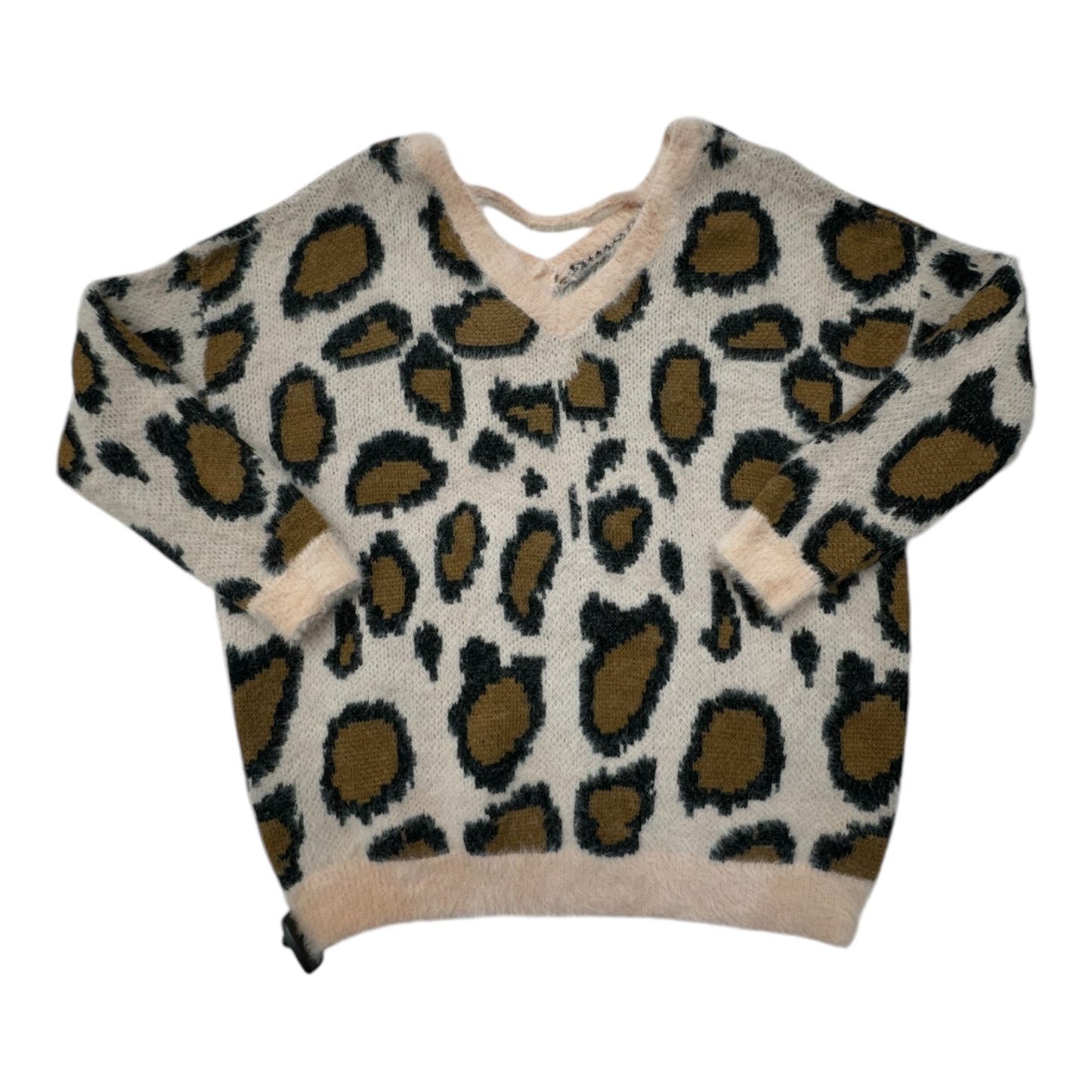 Sweater By Davi & Dani In Animal Print, Size: M