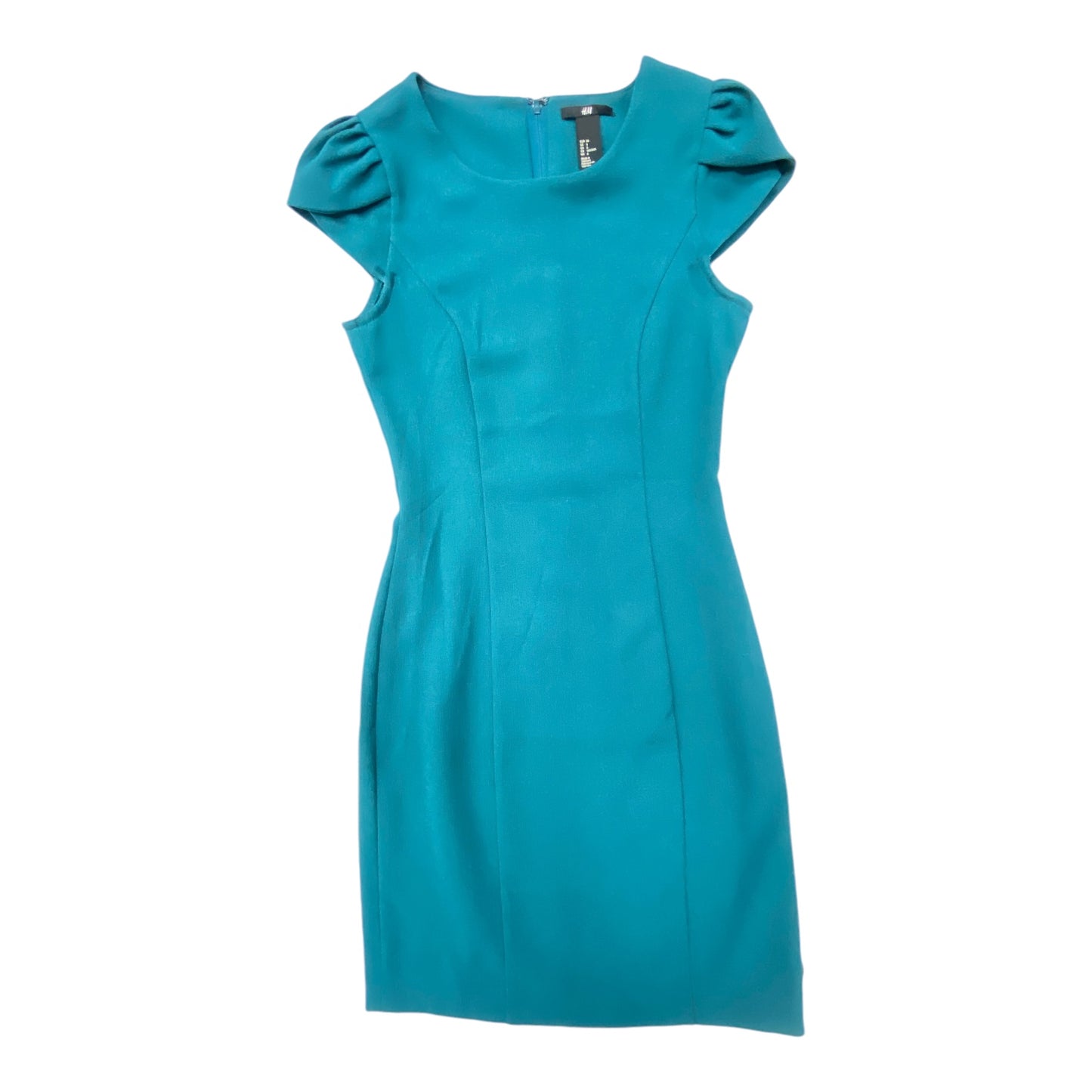 Dress Party Midi By H&m In Green, Size: S