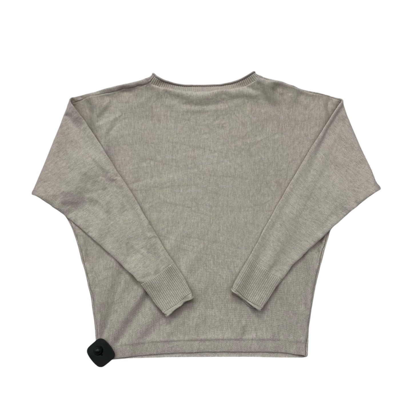 Top Long Sleeve By Cyrus Knits In Taupe, Size: Xs