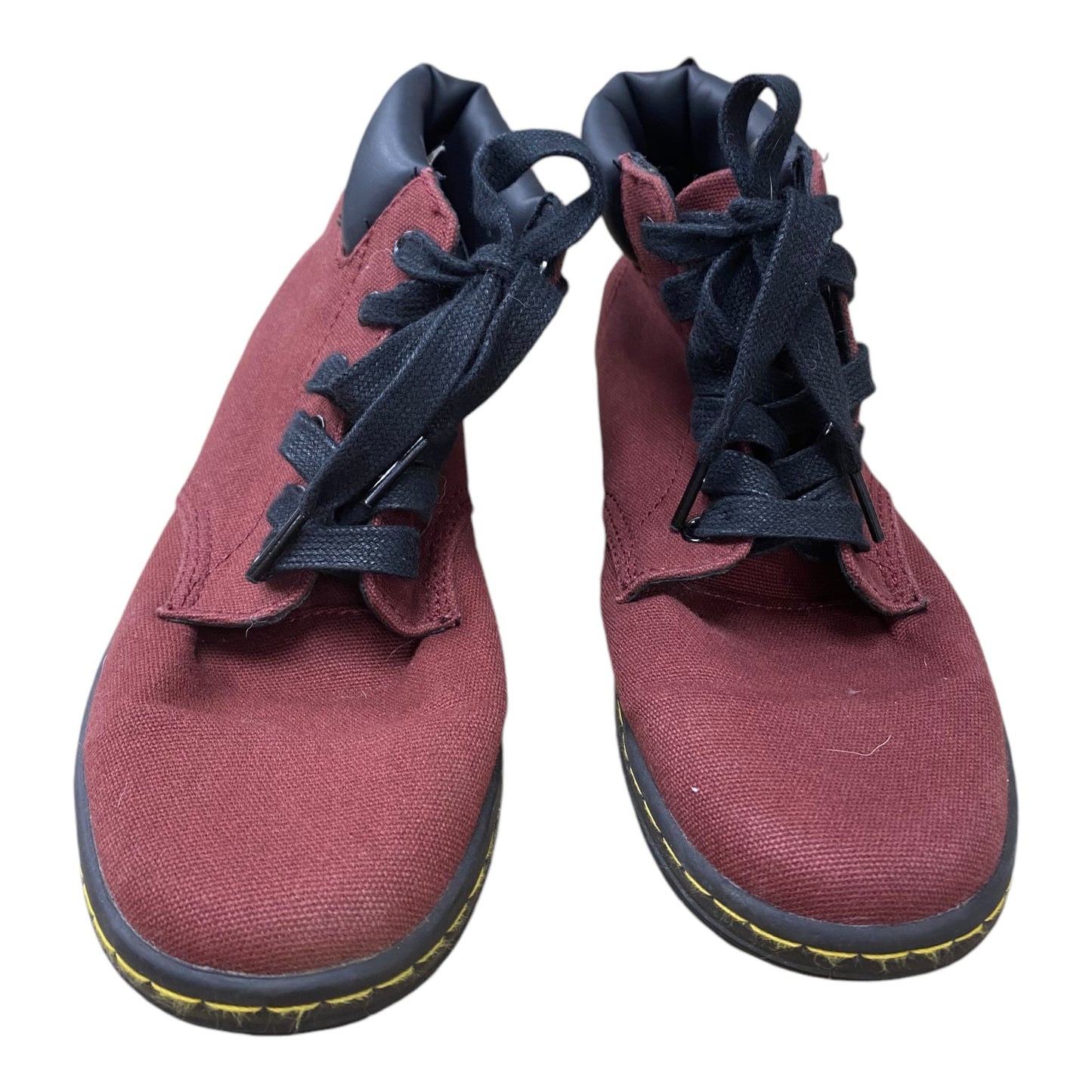 Shoes Sneakers By Dr Martens In Maroon, Size: 8