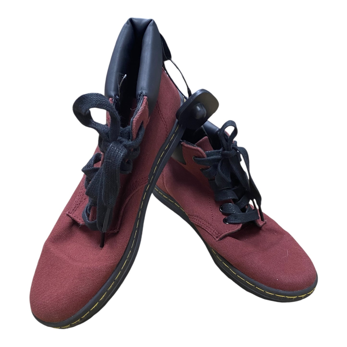 Shoes Sneakers By Dr Martens In Maroon, Size: 8