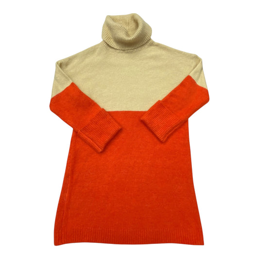 Sweater By Line & Dot In Cream & Orange, Size: Xs