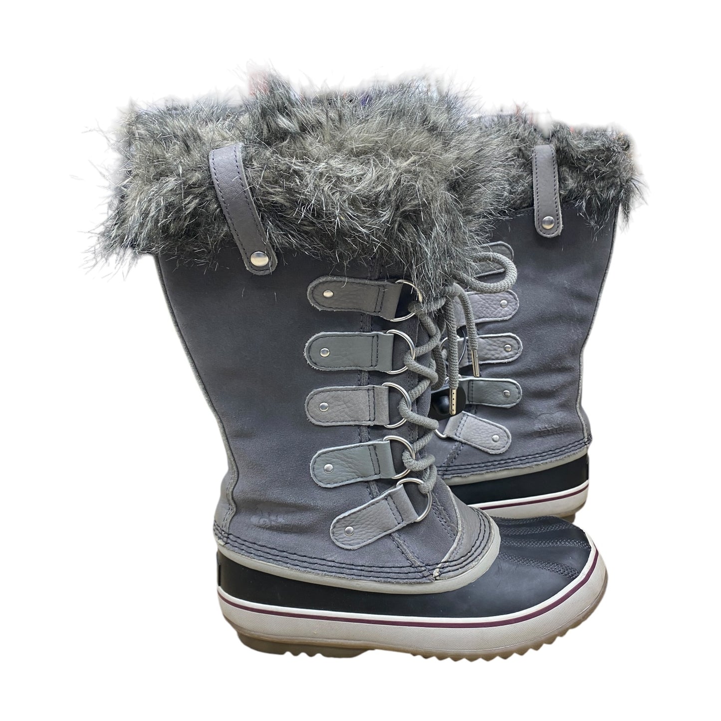 Boots Designer By Sorel In Grey, Size: 8