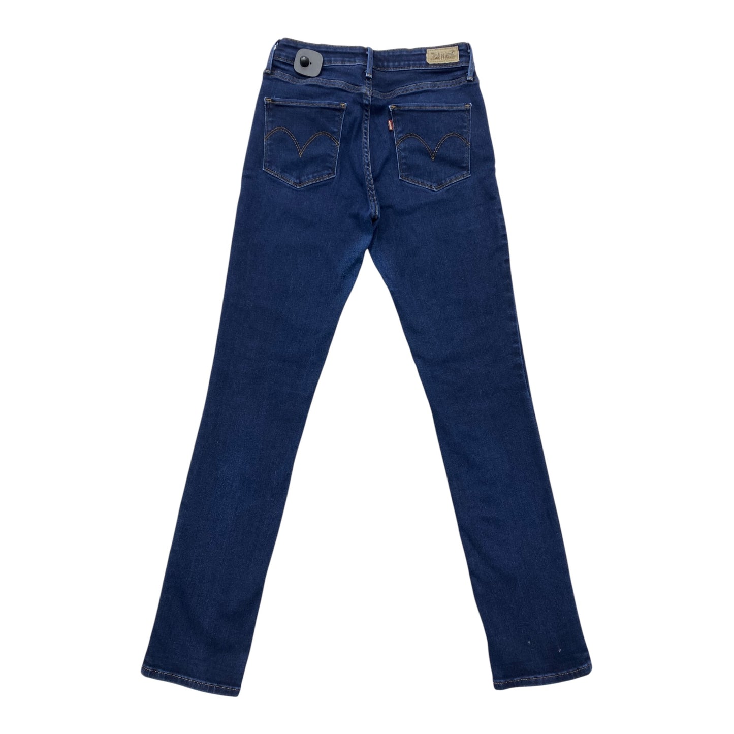 Jeans Skinny By Levis In Blue Denim, Size: 8