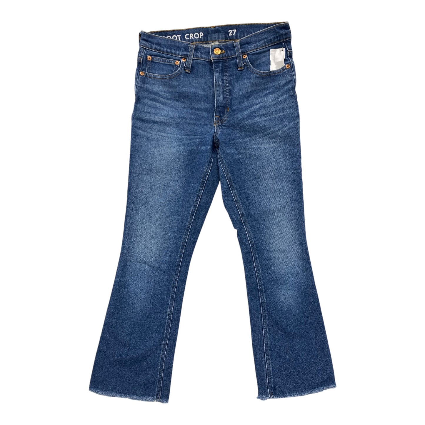 Jeans Boot Cut By J. Crew In Blue Denim, Size: 4