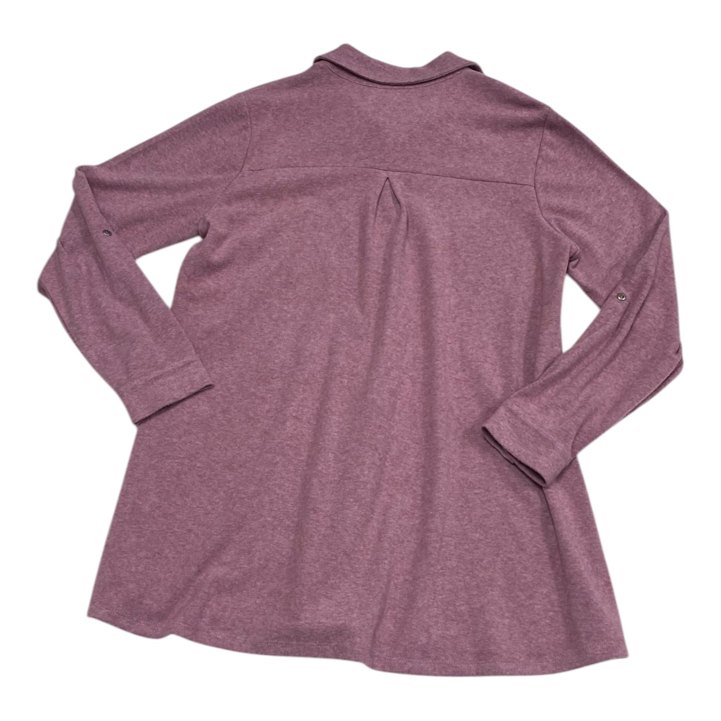 Top Long Sleeve By Soft Surroundings In Purple, Size: M