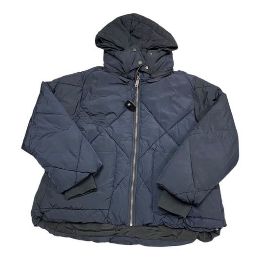 Jacket Puffer & Quilted By Free People In Navy, Size: Xl