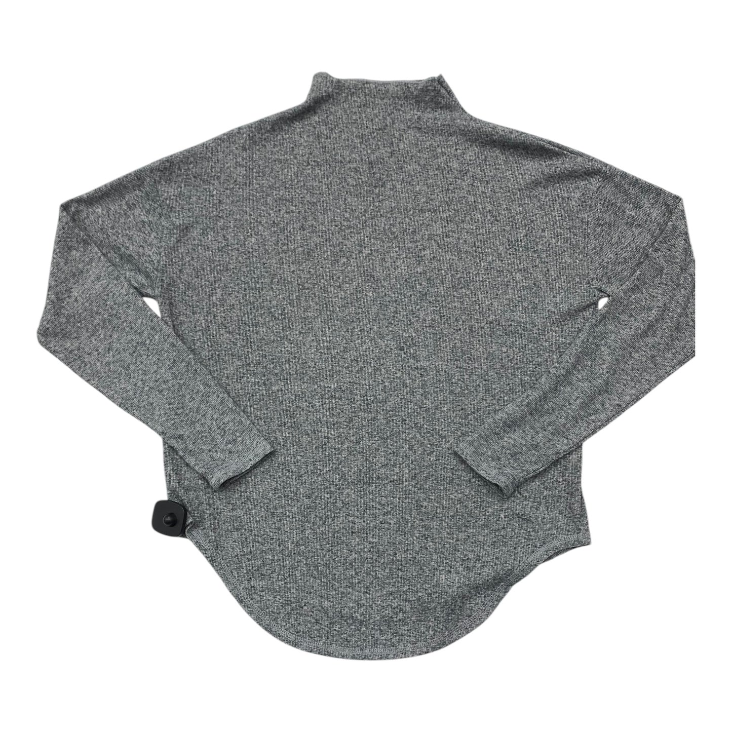 Top Long Sleeve By Chaser In Grey, Size: M