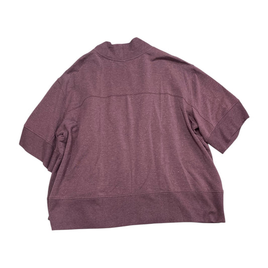 Sweater Cardigan By Athleta In Maroon, Size: S