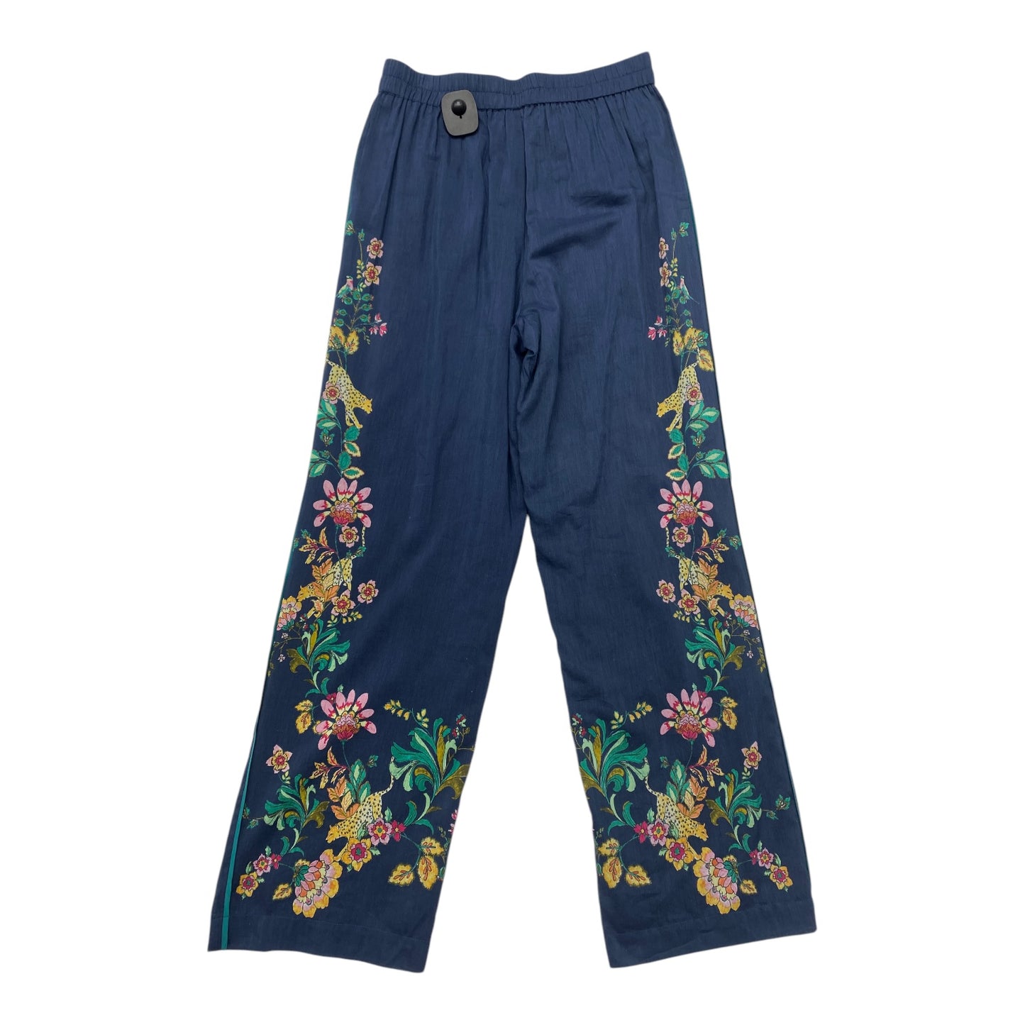 Pants Wide Leg By Caballero In Navy, Size: Xs
