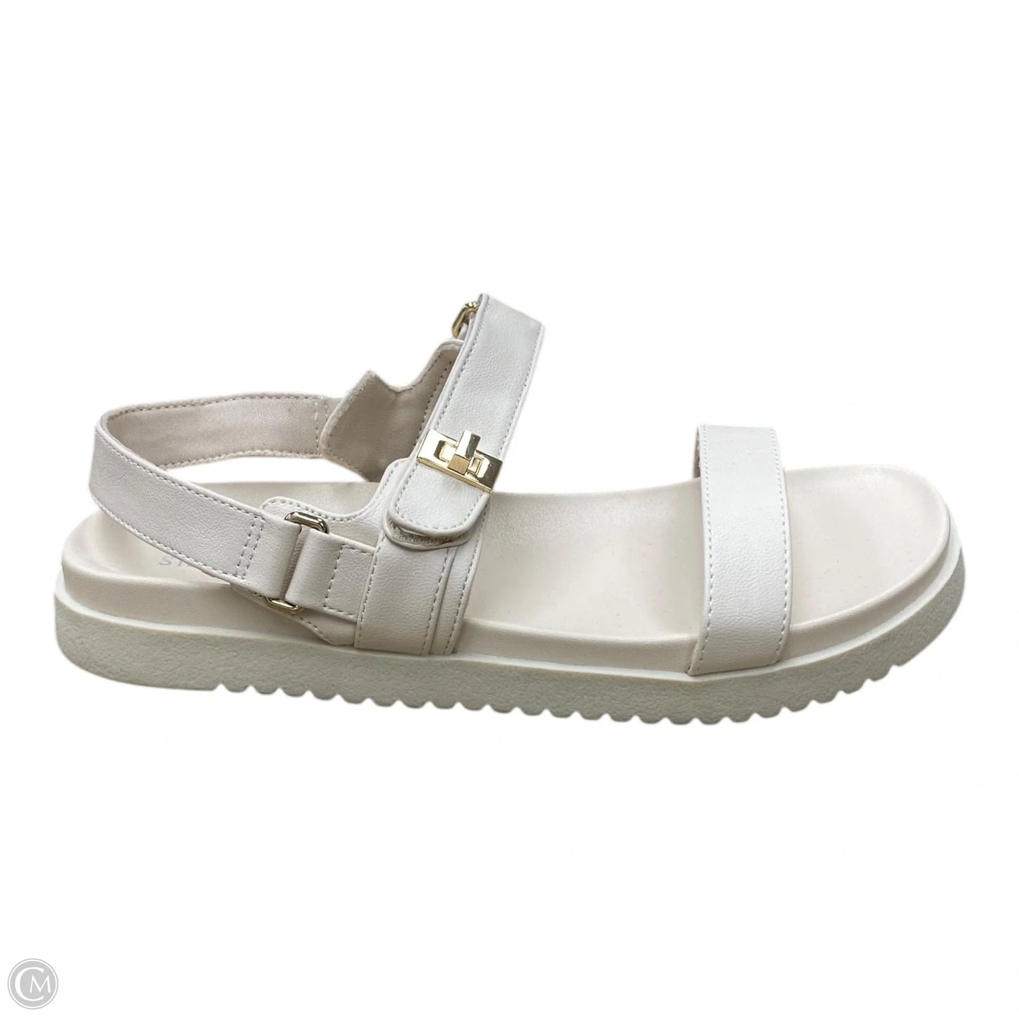 Sandals Flats By Steve Madden In Cream, Size: 5