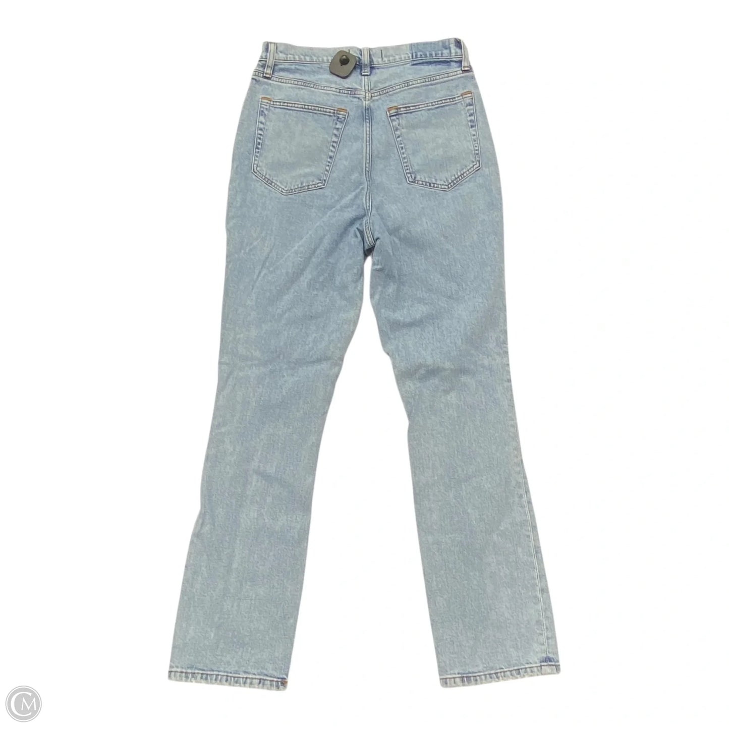 Jeans Straight By Abercrombie And Fitch In Blue Denim, Size: 8