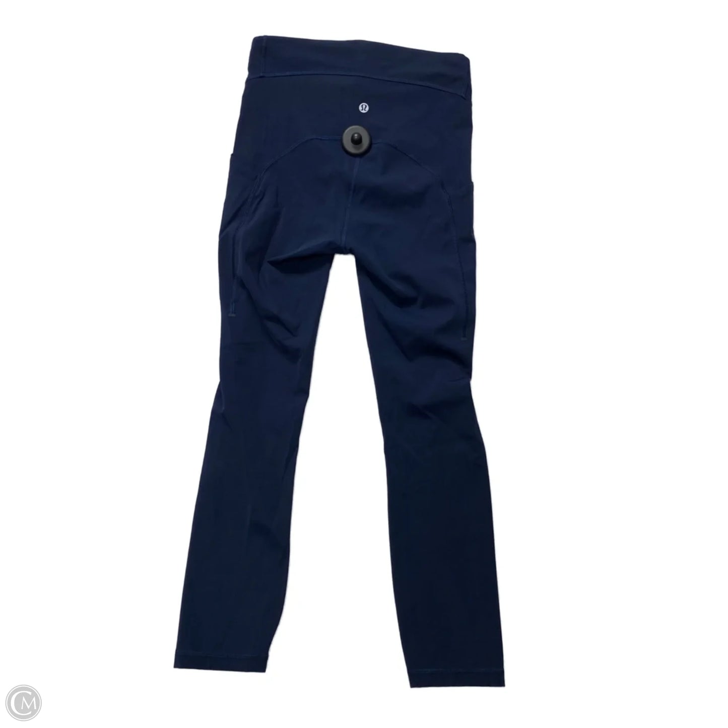Athletic Leggings By Lululemon In Navy, Size: 4