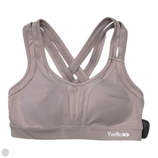 Athletic Bra By Yvette In Mauve, Size: S