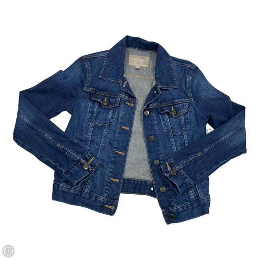 Jacket Denim By Banana Republic In Blue Denim, Size: S