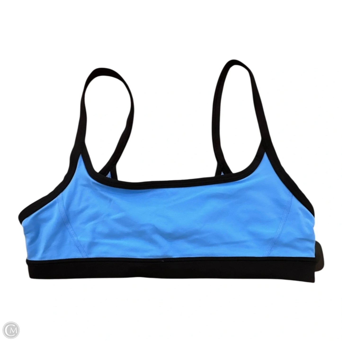 Athletic Bra By Athleta In Black & Blue, Size: S