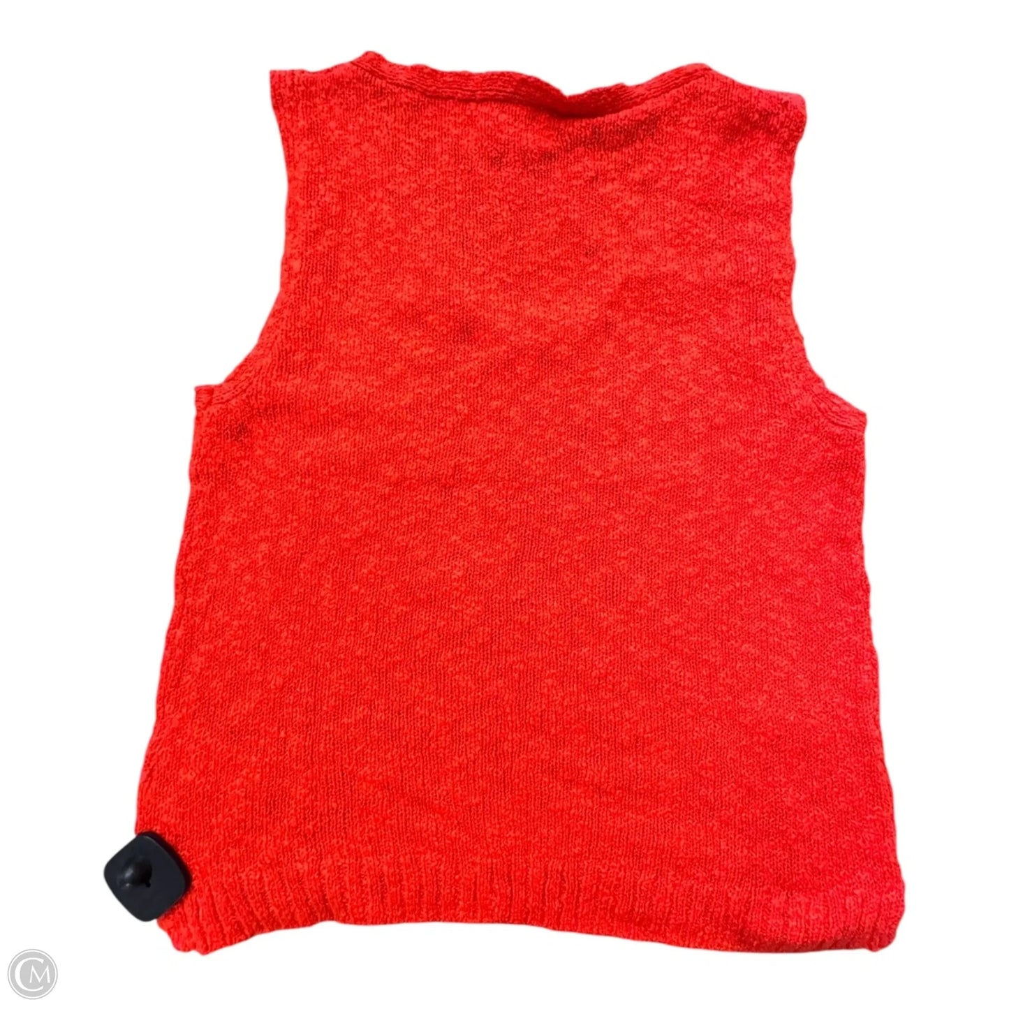 Top Sleeveless By J. Crew In Orange, Size: M