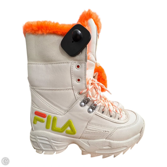 Boots Snow By Fila In Multi-colored, Size: 7.5