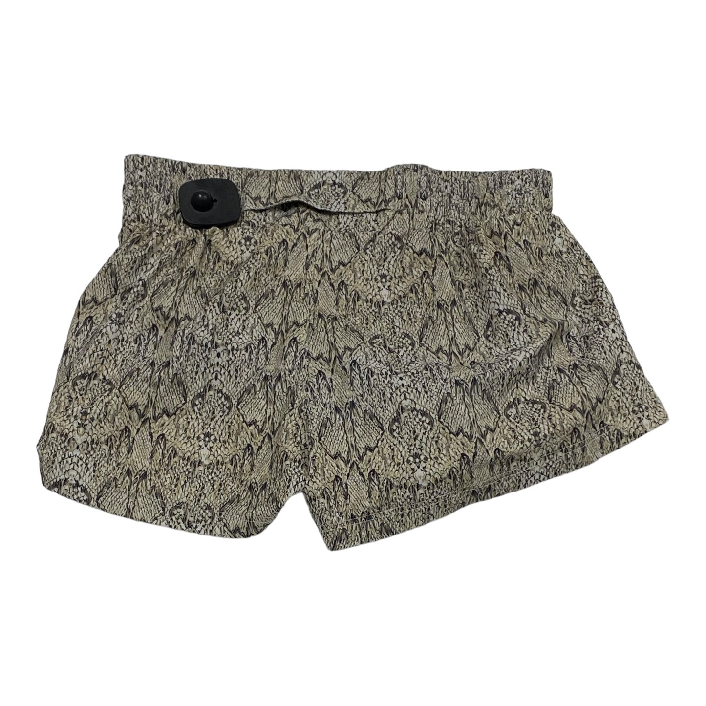 Snakeskin Print Athletic Shorts Varley, Size S