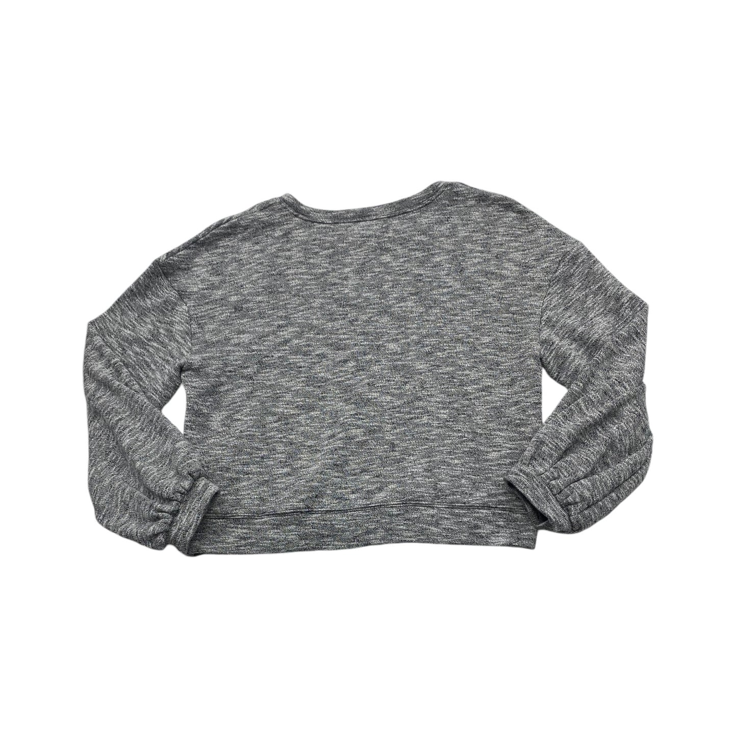 Top Long Sleeve By Madewell In Grey, Size: M