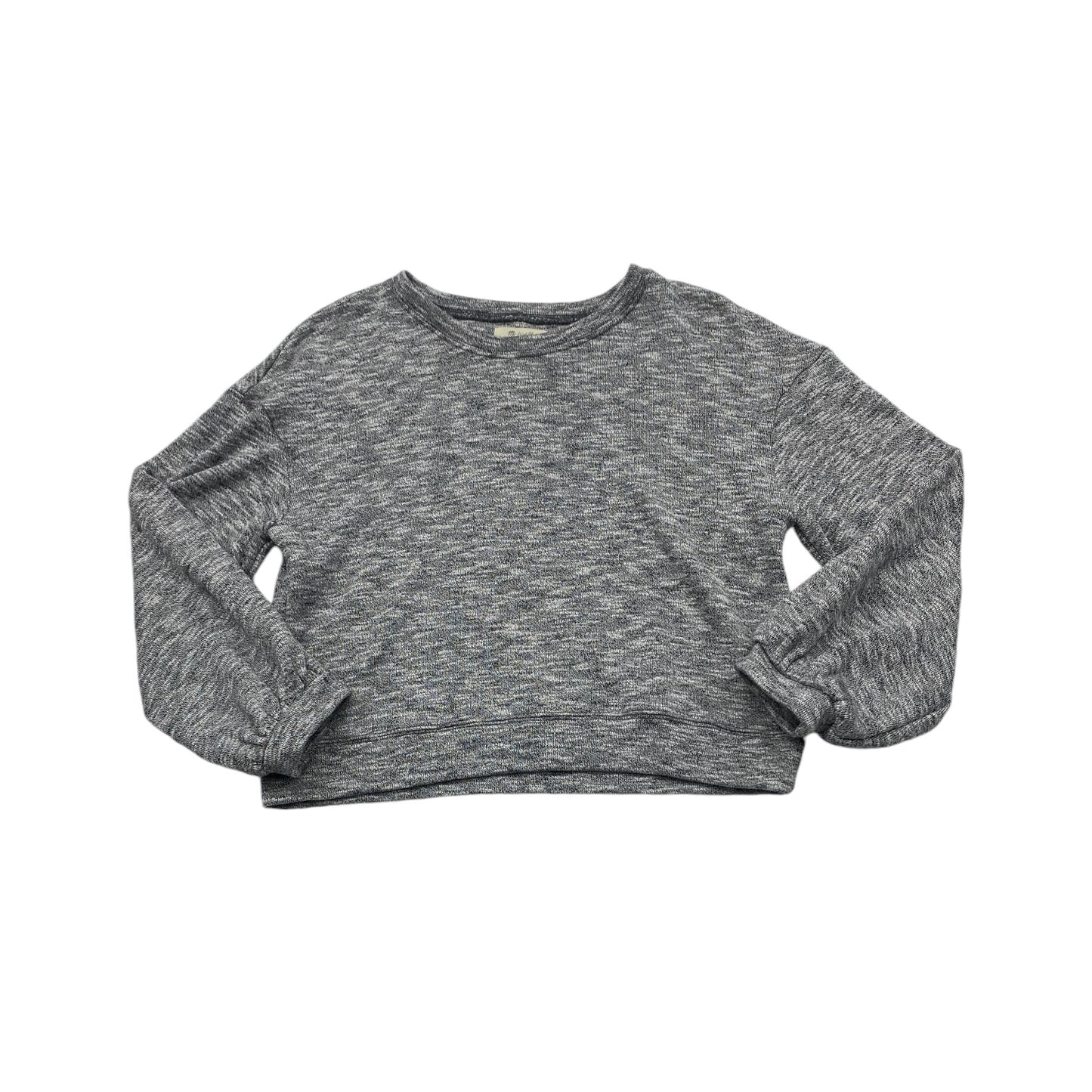 Top Long Sleeve By Madewell In Grey, Size: M