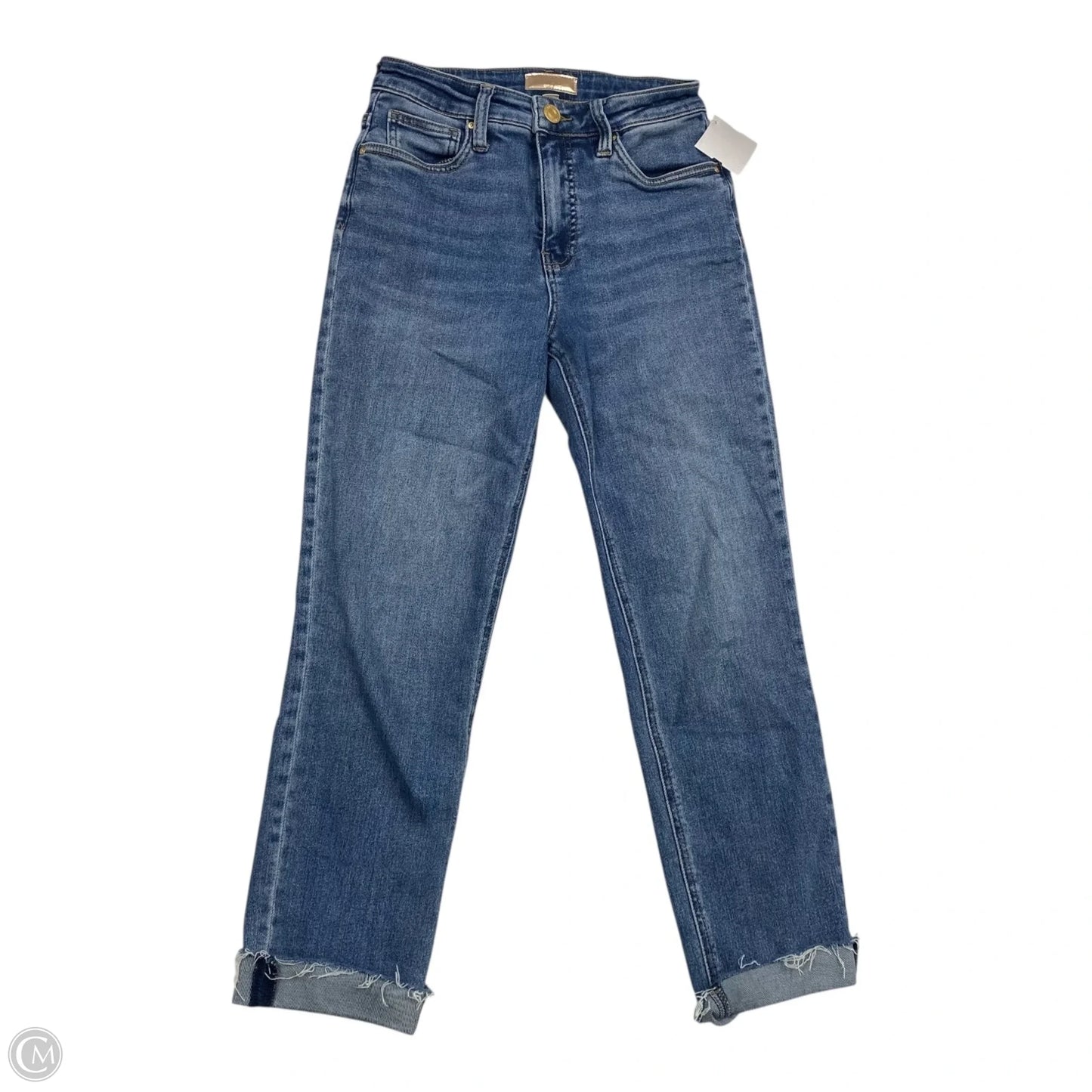 Jeans Straight By Kut In Blue Denim, Size: 0