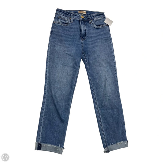 Jeans Straight By Kut In Blue Denim, Size: 0