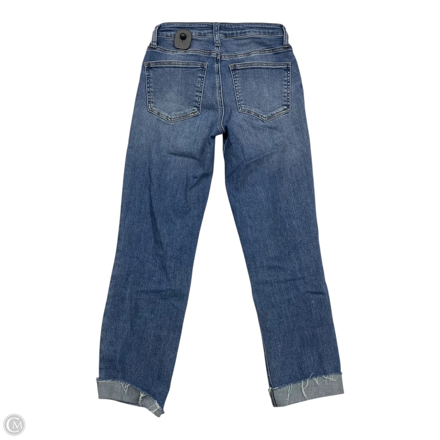 Jeans Straight By Kut In Blue Denim, Size: 0