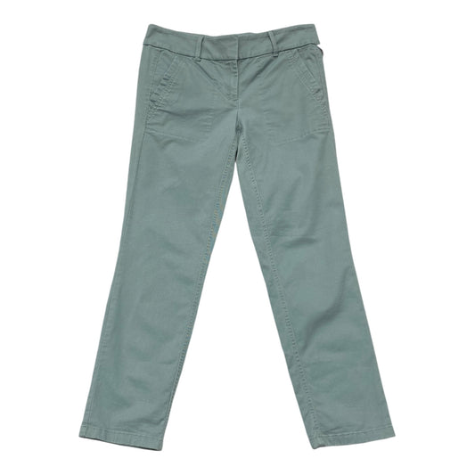 Pants Cropped By Loft In Teal, Size: 2