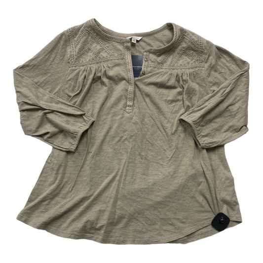 Top 3/4 Sleeve By Lucky Brand  Size: 1x